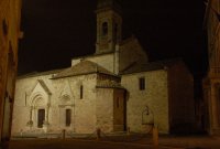 Convent at night